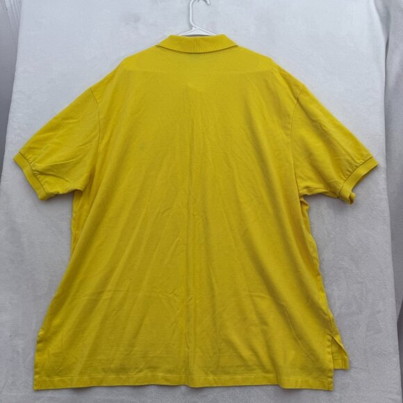 Polo Ralph Lauren Polo Shirt Mens 3XB Big Yellow Knit Pony Preppy - Picture 8 of 8